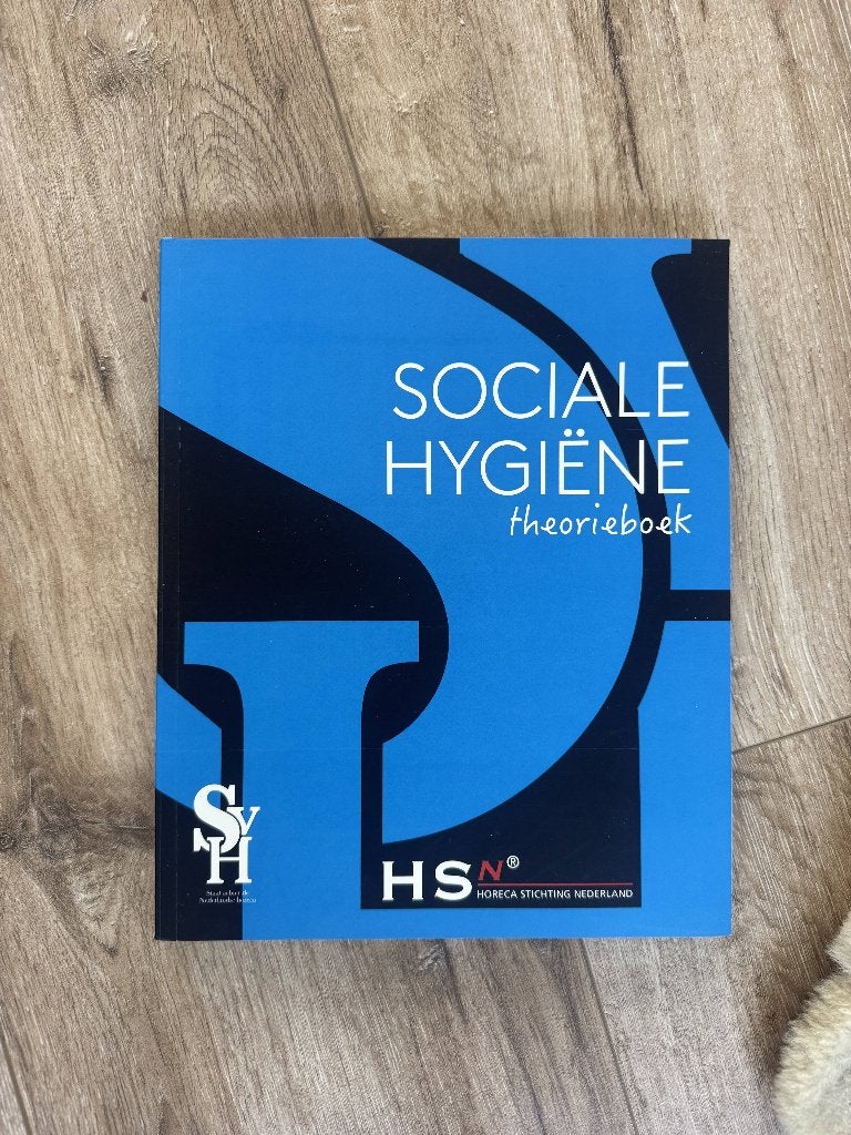 Theorieboek Sociale Hygiëne Horeca Stichting Nederland, Horeca Stichting Nederland, Nieuw, Ophalen of Verzenden, MBO