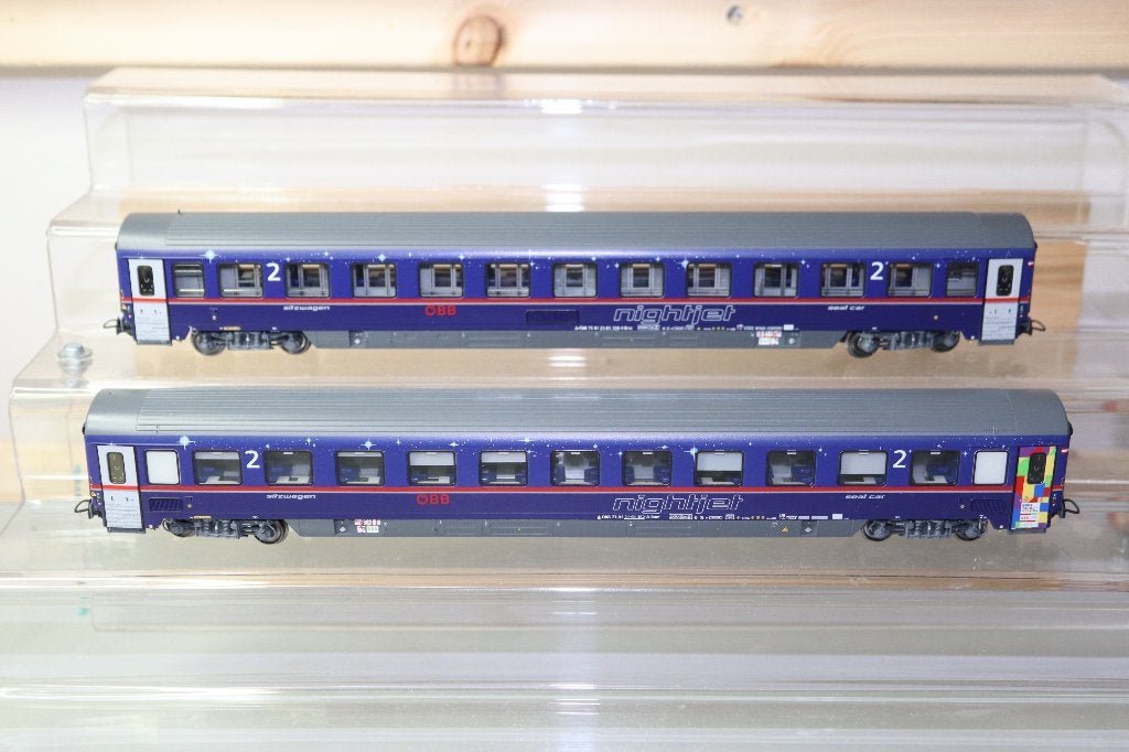 LS Models Set 97029 ÖBB Nightjet Exclusieve oplage Lemke, Overige merken, Gelijkstroom, Ophalen of Verzenden, Nieuw
