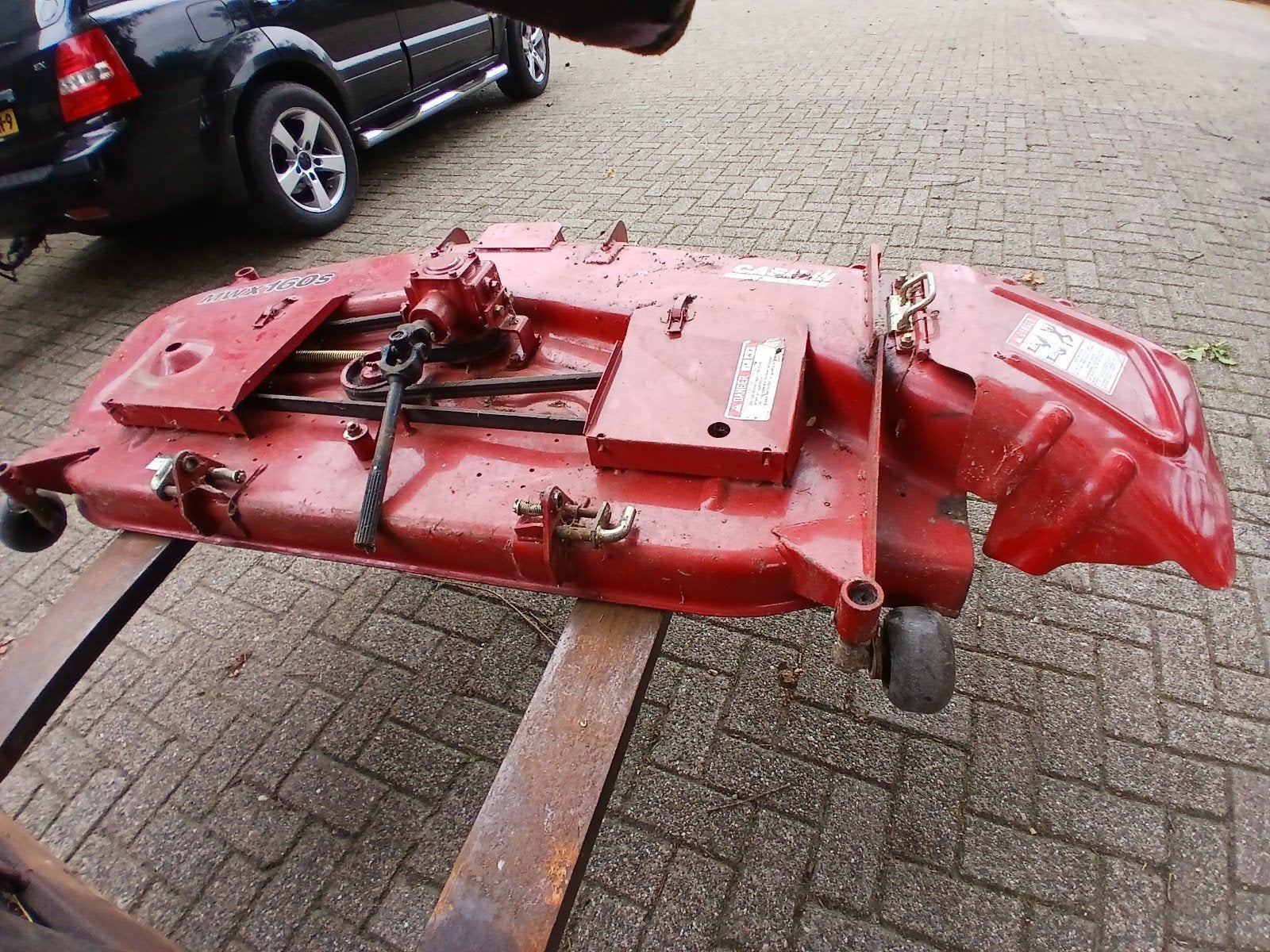 Case MWX160S Maaidek -  160cm maaibreedte, Ophalen, Cirkelmaaier, Gebruikt, Case