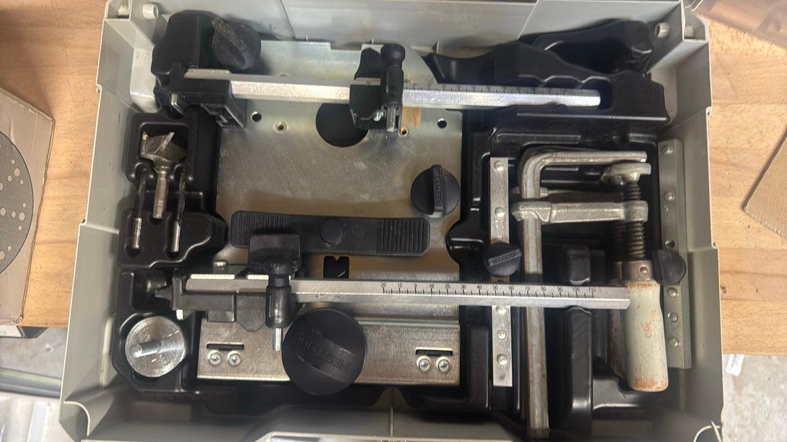 Festool LR32-Sys gatenrijensysteem voor bovenfrees, Ophalen of Verzenden, Gebruikt, Overige typen, Festool