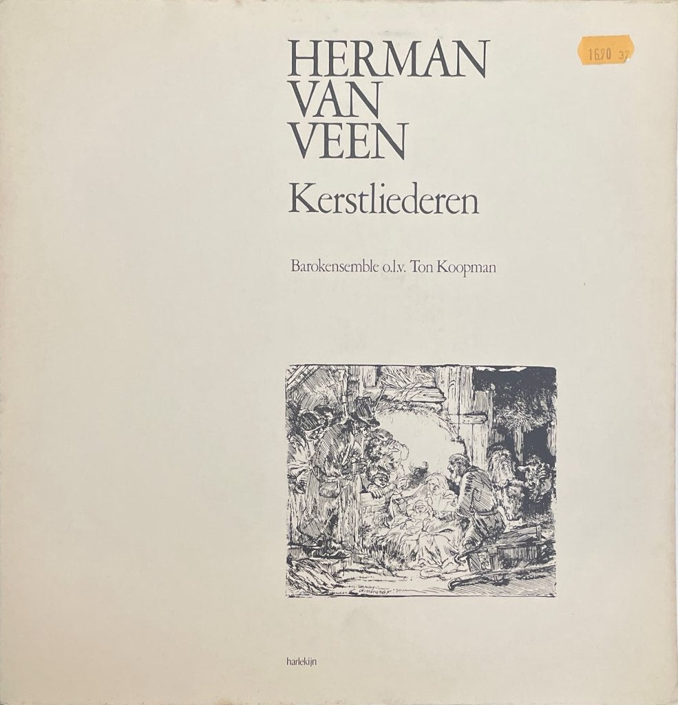 Herman Van Veen - Kerstliederen, LP, Overige genres, Ophalen of Verzenden, 12 inch