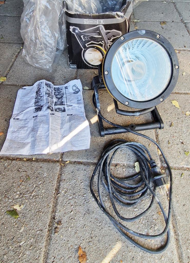 Elro Elektrische BouwlampTL32SL, Ophalen of Verzenden, Gebruikt, Lamp