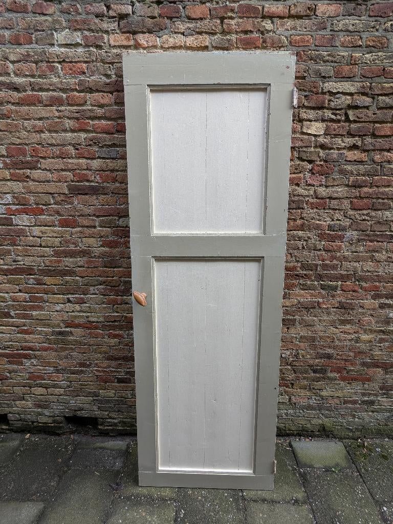 antieke paneeldeur kastdeur, Doe-het-zelf en Verbouw, Deuren en Horren, Ophalen, Gebruikt, Minder dan 80 cm, Binnendeur
