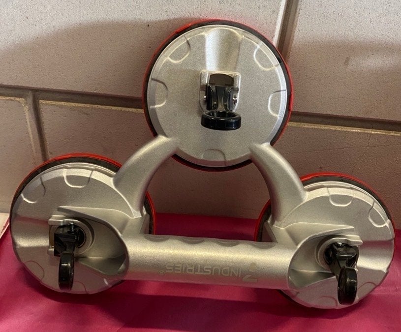 Nieuwe zuignap voor tegels en glas - 100 kg draagvermogen, Ophalen of Verzenden, Nieuw, Overige typen, Overige merken