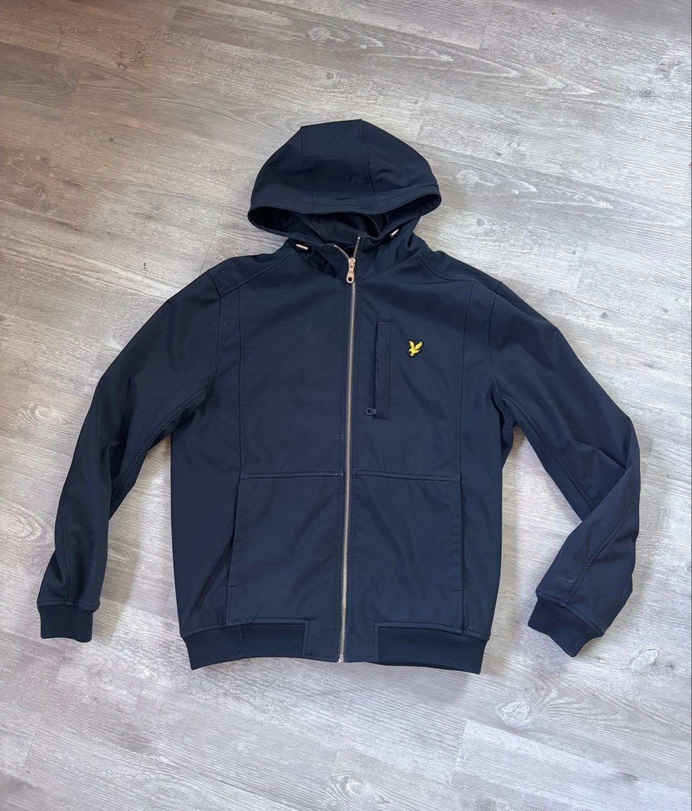 Lyle & Scott Softshell Jas Maat M - Heren, Ophalen of Verzenden, Gedragen, Maat 48/50 (M), Blauw