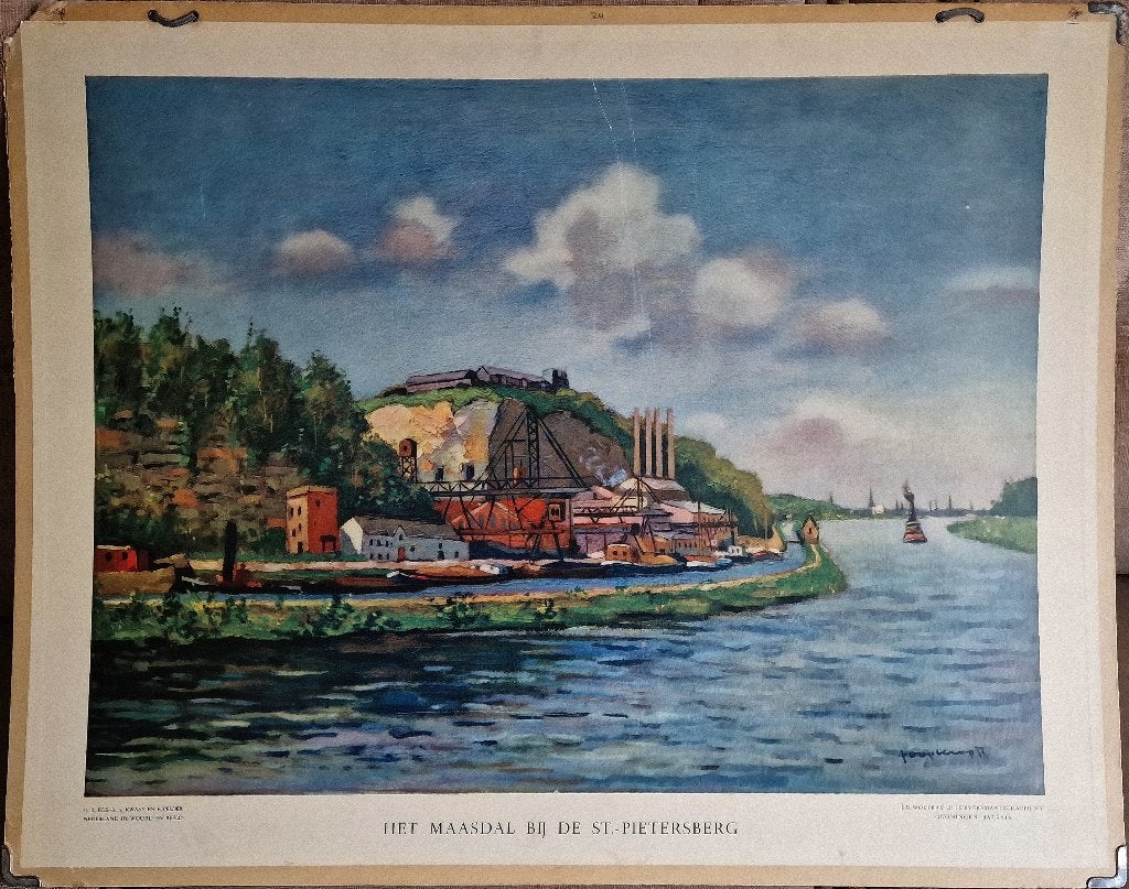 Het Maasdal en de St-Pietersberg / Joop Kropff, Ophalen, Geschiedenis