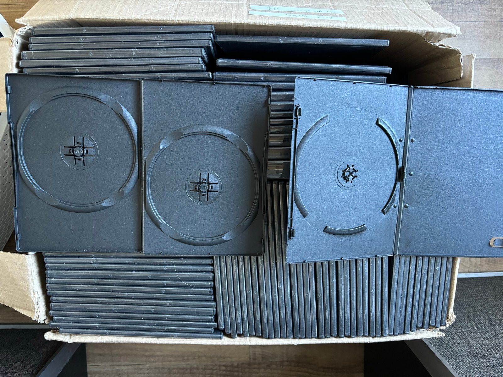 honderden dvd doosjds - gratis, Ophalen of Verzenden, Zo goed als nieuw