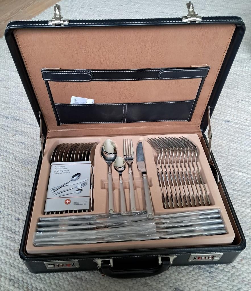 Bestekcassette, Huis en Inrichting, Keuken | Bestek, Ophalen of Verzenden, Nieuw, Rvs of Chroom