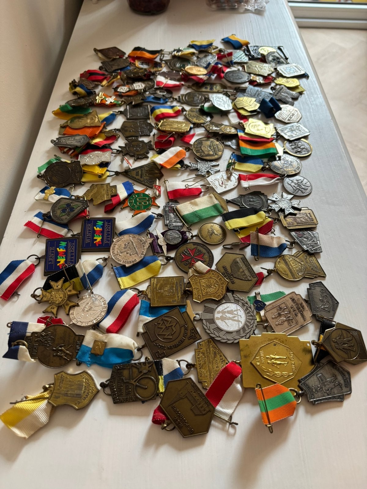 Grote verzameling wandelmedailles Nijmegen en omgeving, Verzamelen, Ophalen of Verzenden