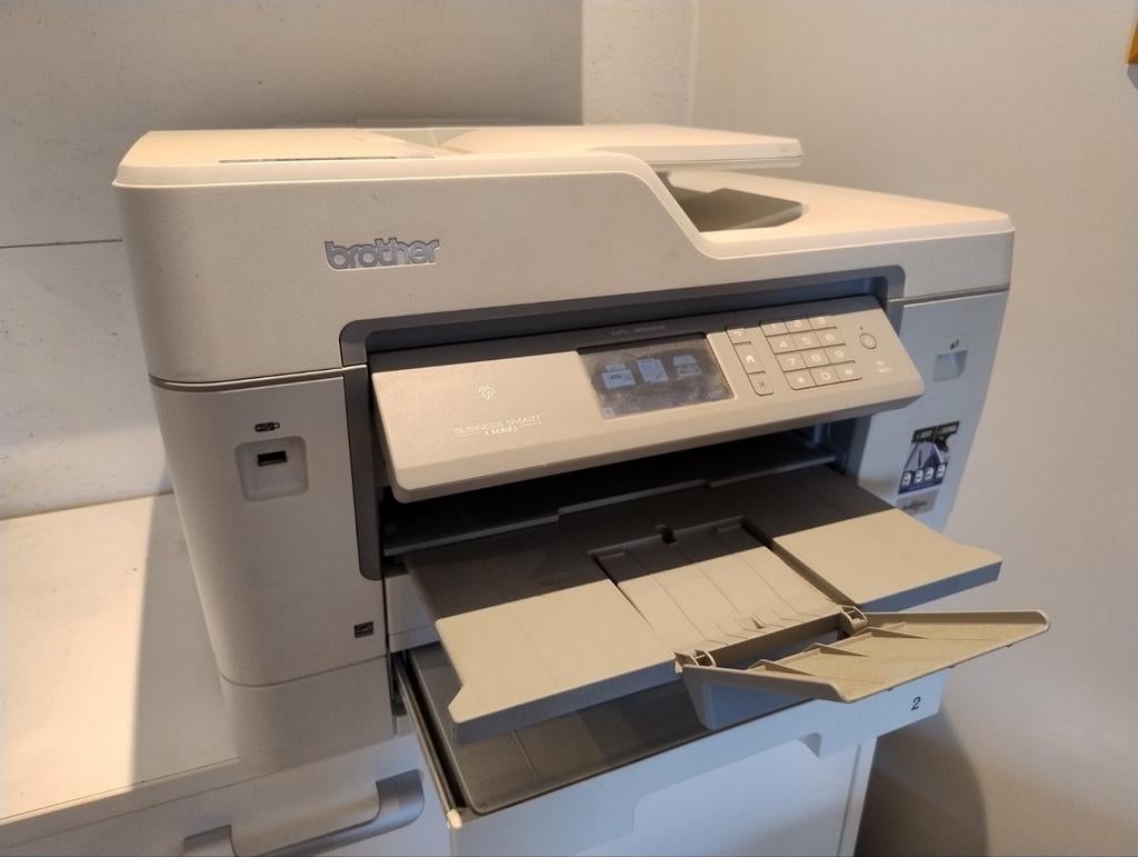 Brother all-in-one kleureninkjetprinter A4 en A3, Computers en Software, Printers, Ophalen, Kleur printen, Gebruikt, Brother all in one printer