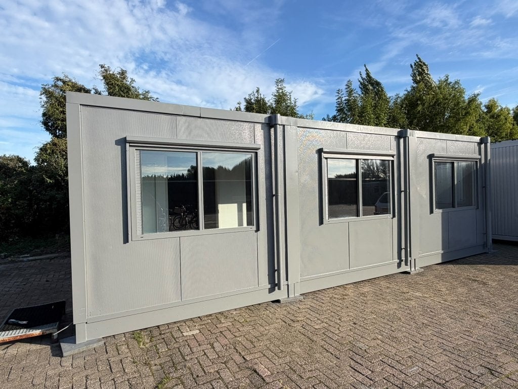 Bouw-schaftkeet, Kantoorunit, Woonunit, Directiekeet. 6 x 9, Ophalen, Gebruikt