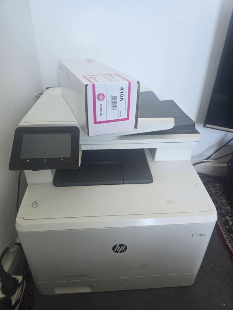 ​HP Color LaserJet Pro MFP M477fdw + Complete NIEUWE tonerss, Ophalen of Verzenden, Zo goed als nieuw, Scannen, Draadloos