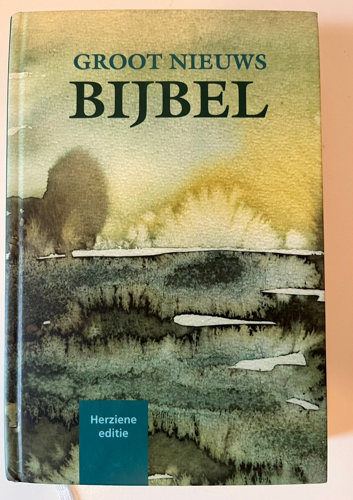 Bijbel groot nieuws bijbel, Ophalen of Verzenden, Zo goed als nieuw