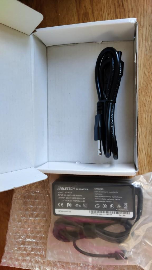 Reletech laptop charger oplader USB-C 65W nieuw universeel, Computers en Software, Laptop-opladers, Ophalen of Verzenden, Nieuw
