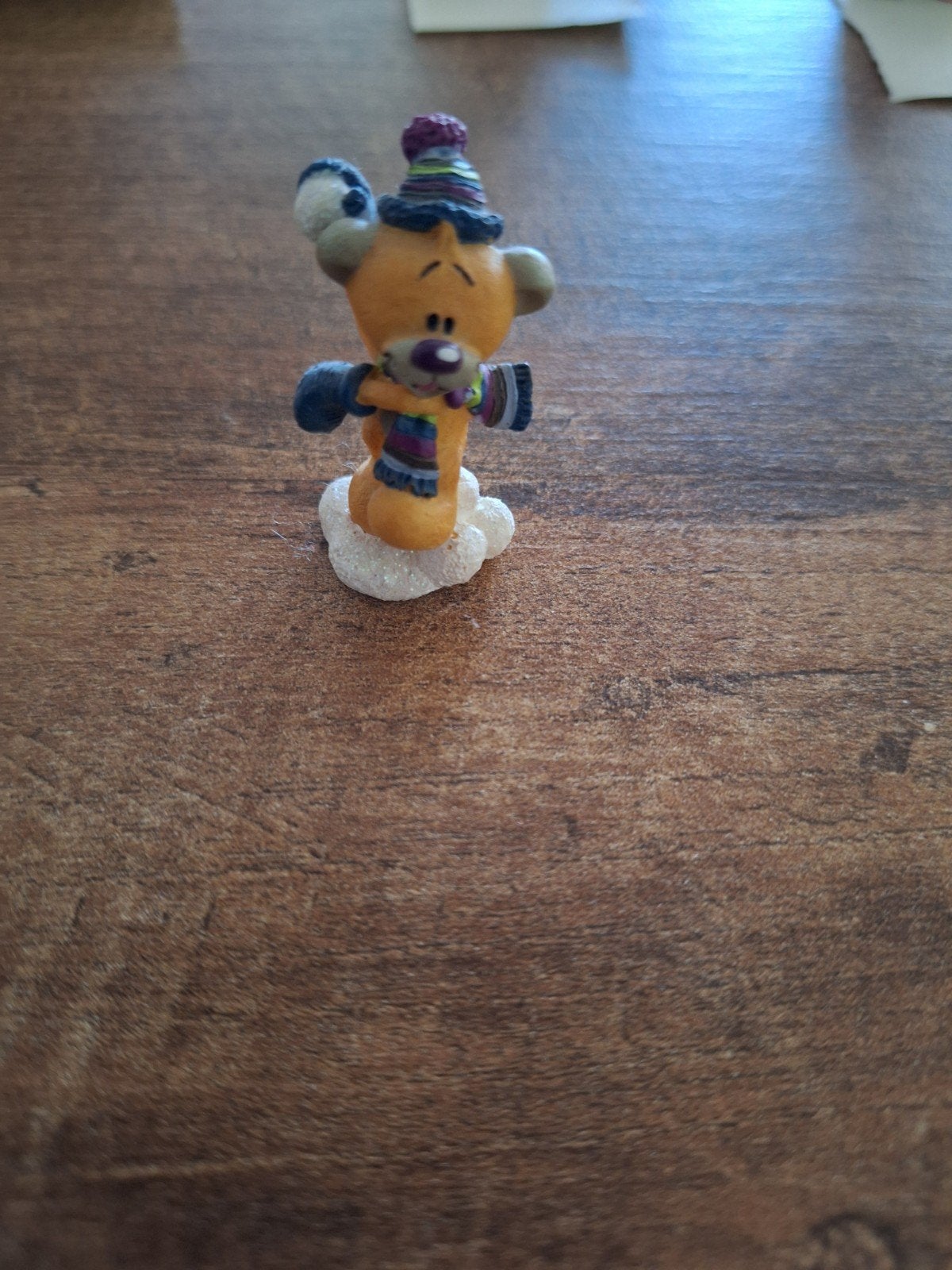 Diddl verzamelfiguur nr 124 - Pimboli sneeuw beer, Ophalen of Verzenden
