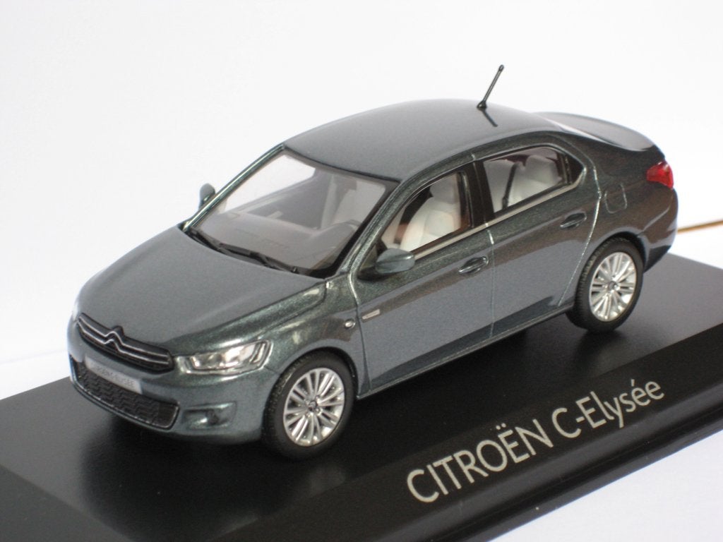 Citroen C-Elysée haaiengrijs 2012 Norev 1:43, Ophalen of Verzenden, Nieuw, Auto, Norev