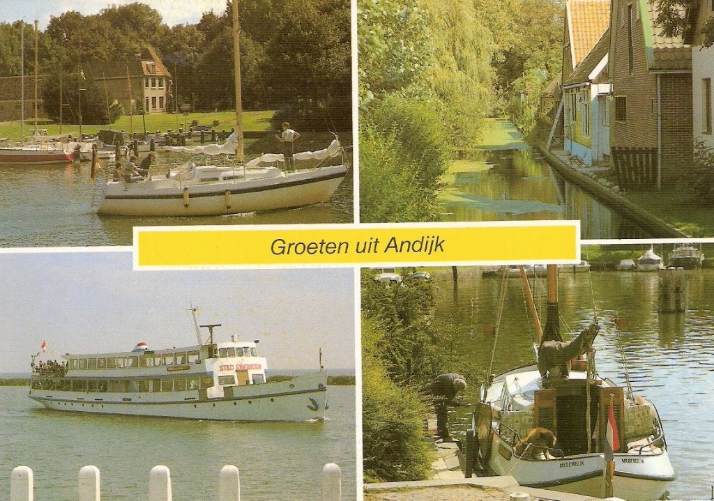 Andijk        376, Verzamelen, Ansichtkaarten | Nederland, Ophalen of Verzenden, Voor 1920, Utrecht
