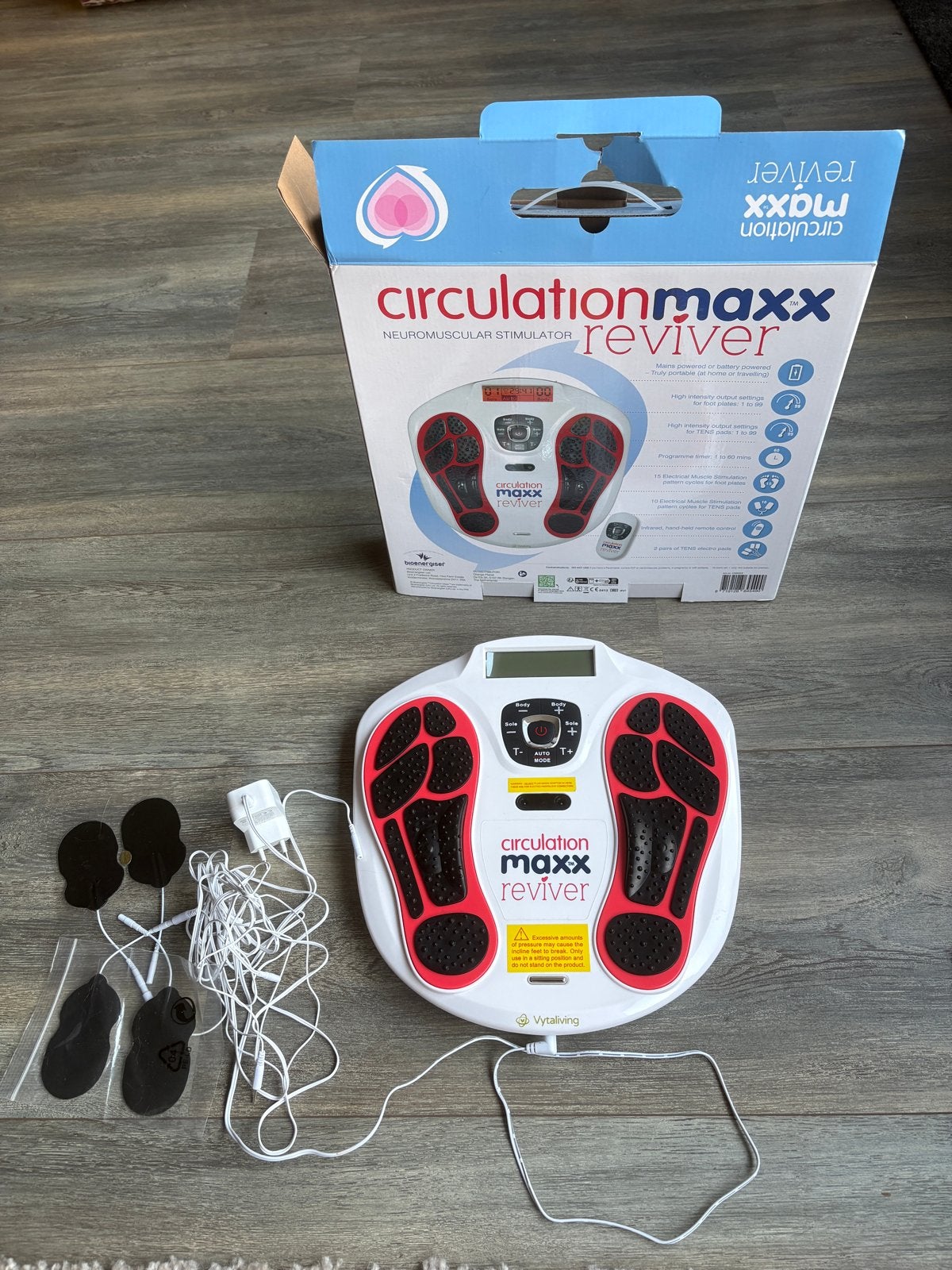 Circulation Maxx Reviver Bloedcirculatieapparaat, Ophalen, Zo goed als nieuw, Overige typen
