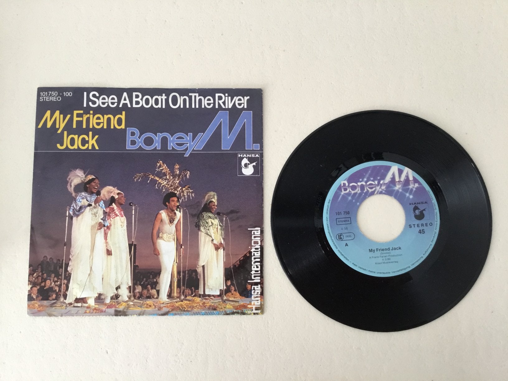 Boney M, Ophalen of Verzenden, Zo goed als nieuw, Pop