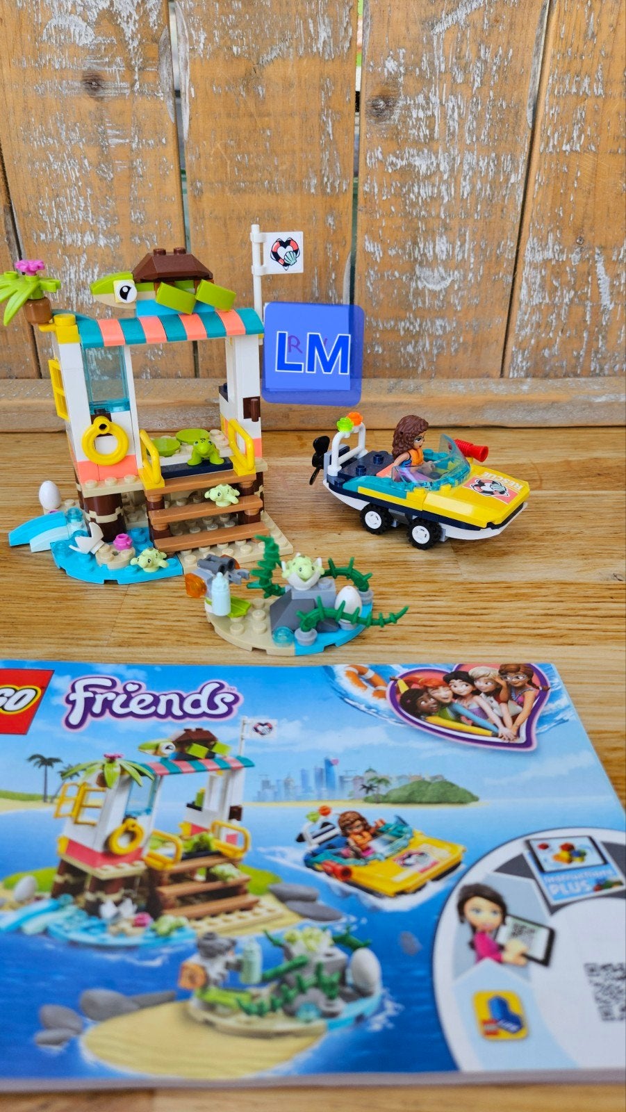 Lego Friends 41376 schildpadden reddingactie, Gebruikt, Lego, Friends, Ophalen of Verzenden