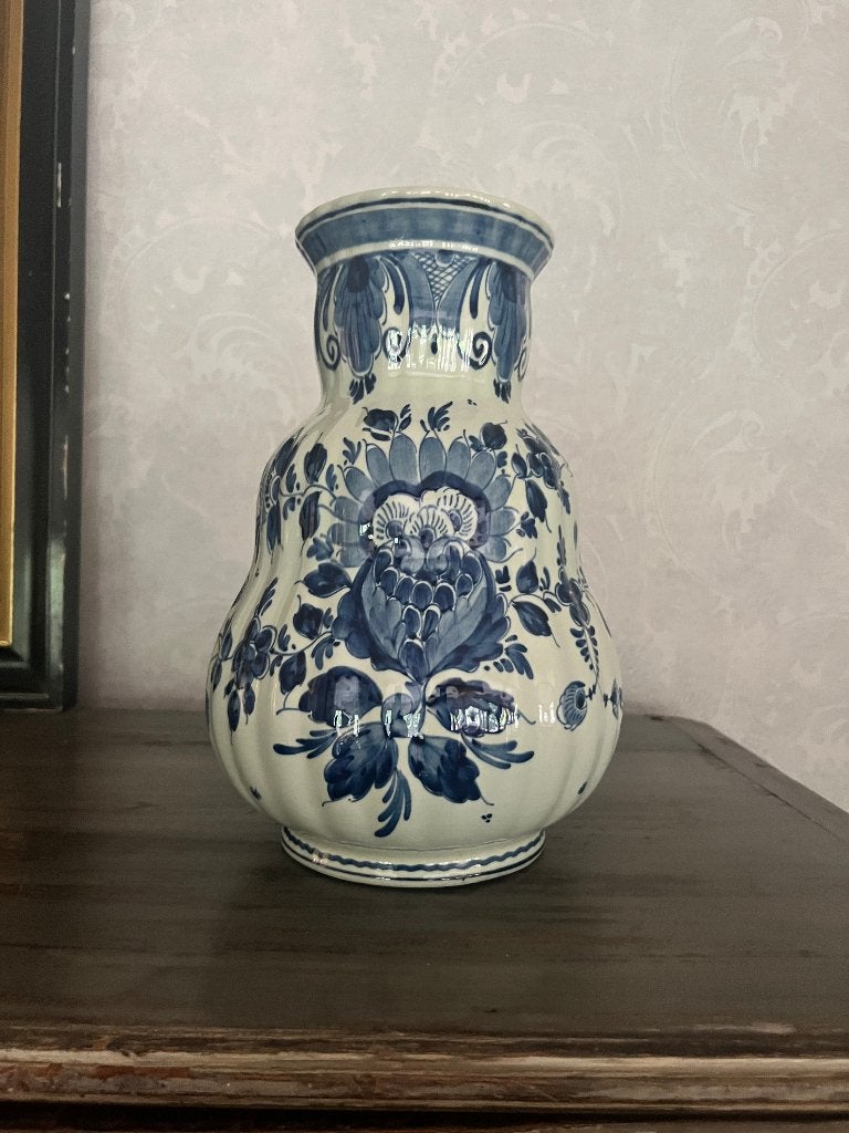 Delfts blauwe vaas Pottery Rembrandt 5090 – 28 cm, Ophalen of Verzenden