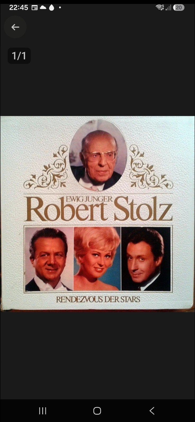 robert stolz ( ewig junger) rendezvous, Ophalen of Verzenden, Nieuw in verpakking, 12 inch, Overige typen