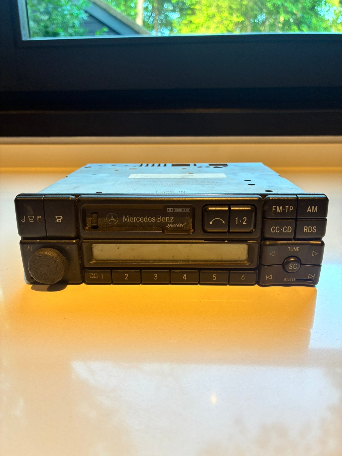 Originele Mercedes radio met code!!, Ophalen of Verzenden, Gebruikt