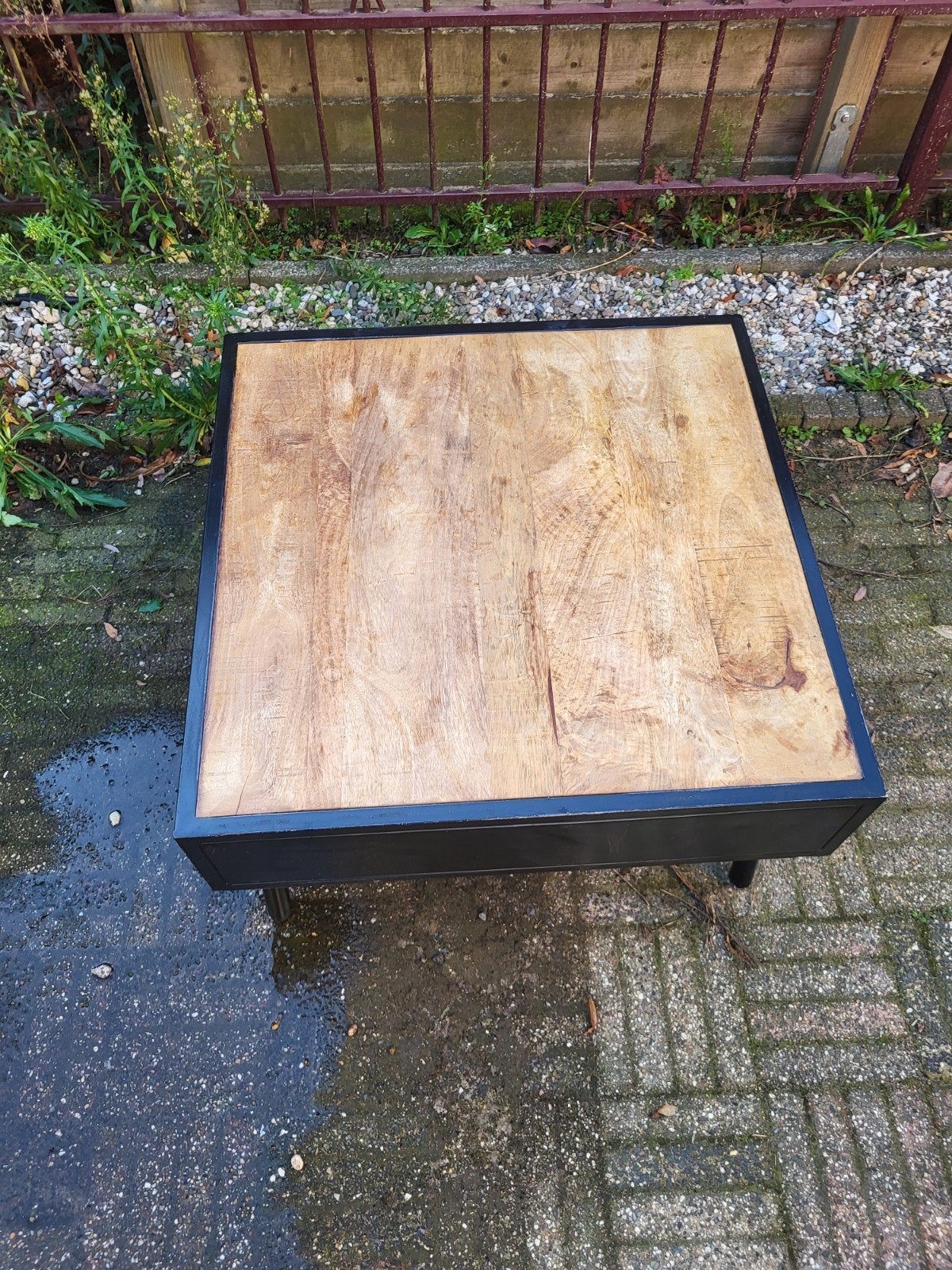 salontafel 70x 70 x 40hoog, Huis en Inrichting, Ophalen, Rechthoekig, 50 tot 100 cm, 50 tot 100 cm