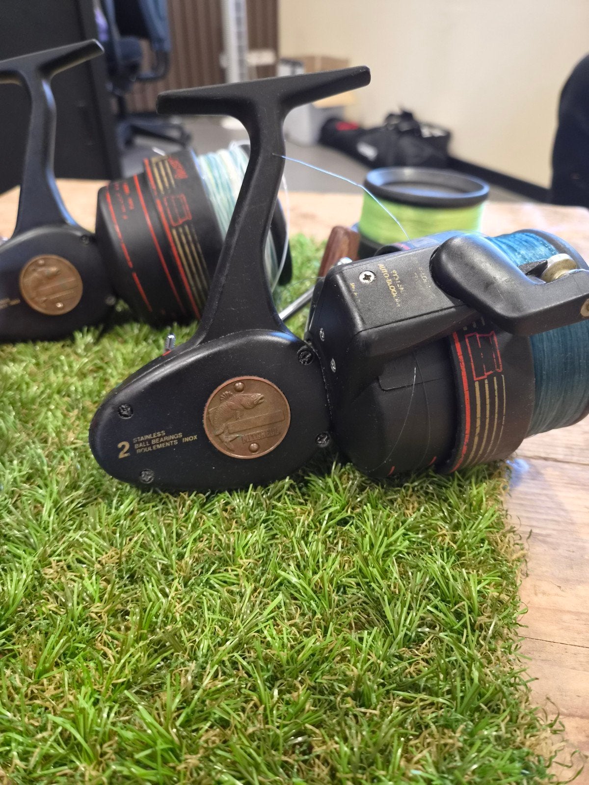 mitchell 498X PRO Casting ( 2 stuks), Watersport en Boten, Ophalen, Gebruikt, Molen