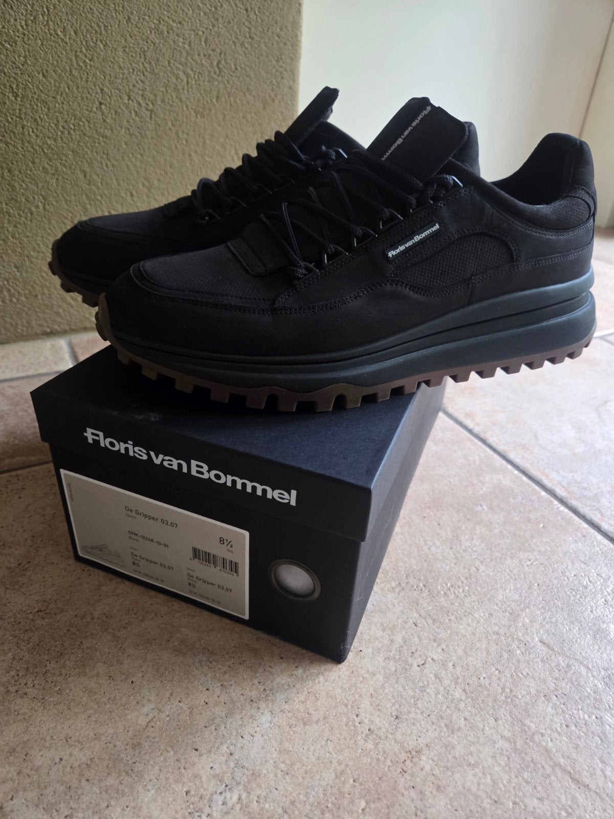 Floris van Bommel sneaker nieuw!, Ophalen of Verzenden, Nieuw, Zwart, Floris van Bommel