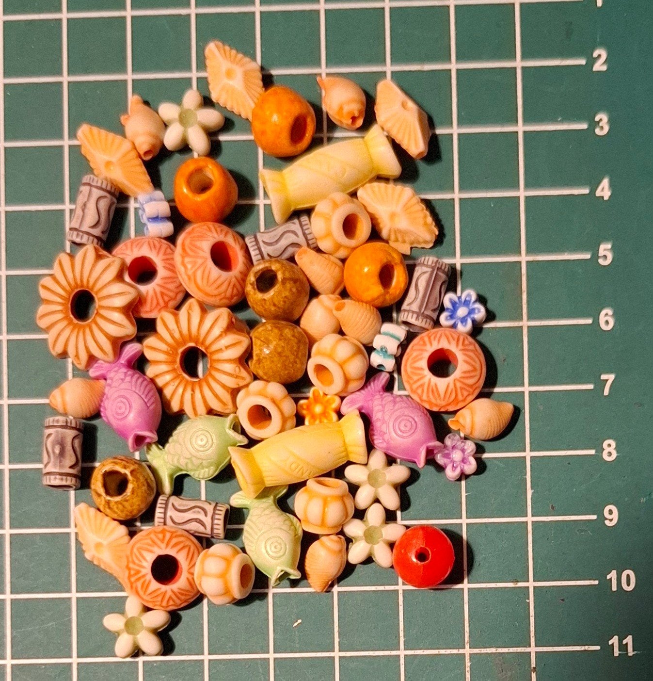 Diverse Hawaiiaanse kralen voor sieraden, Gebruikt, Kraal, Onbekend, Ophalen of Verzenden