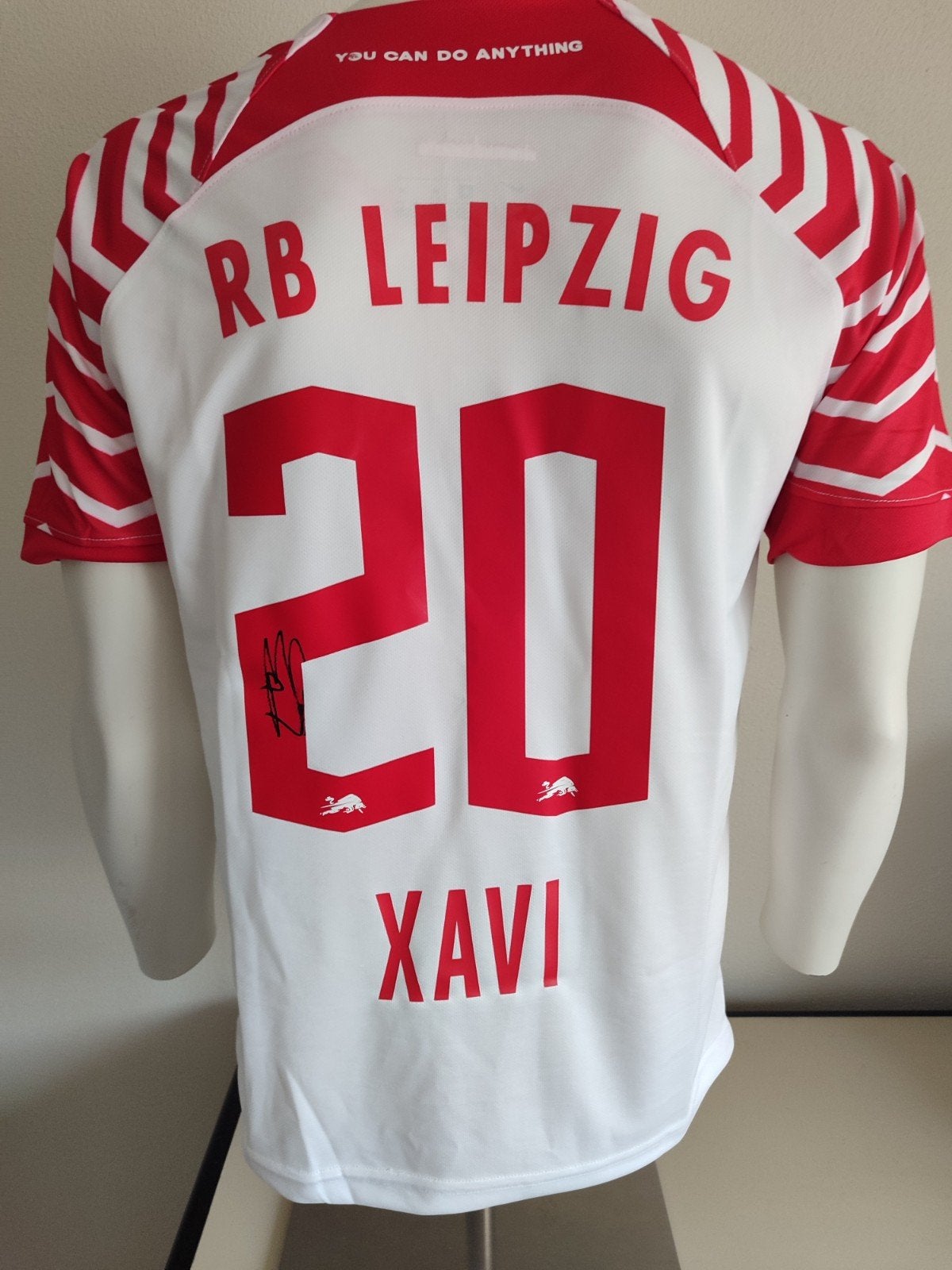 Leipzig shirt gesigneerd door Xavi Simons met Certificaat, Ophalen of Verzenden, Nieuw, Buitenlandse clubs, Shirt