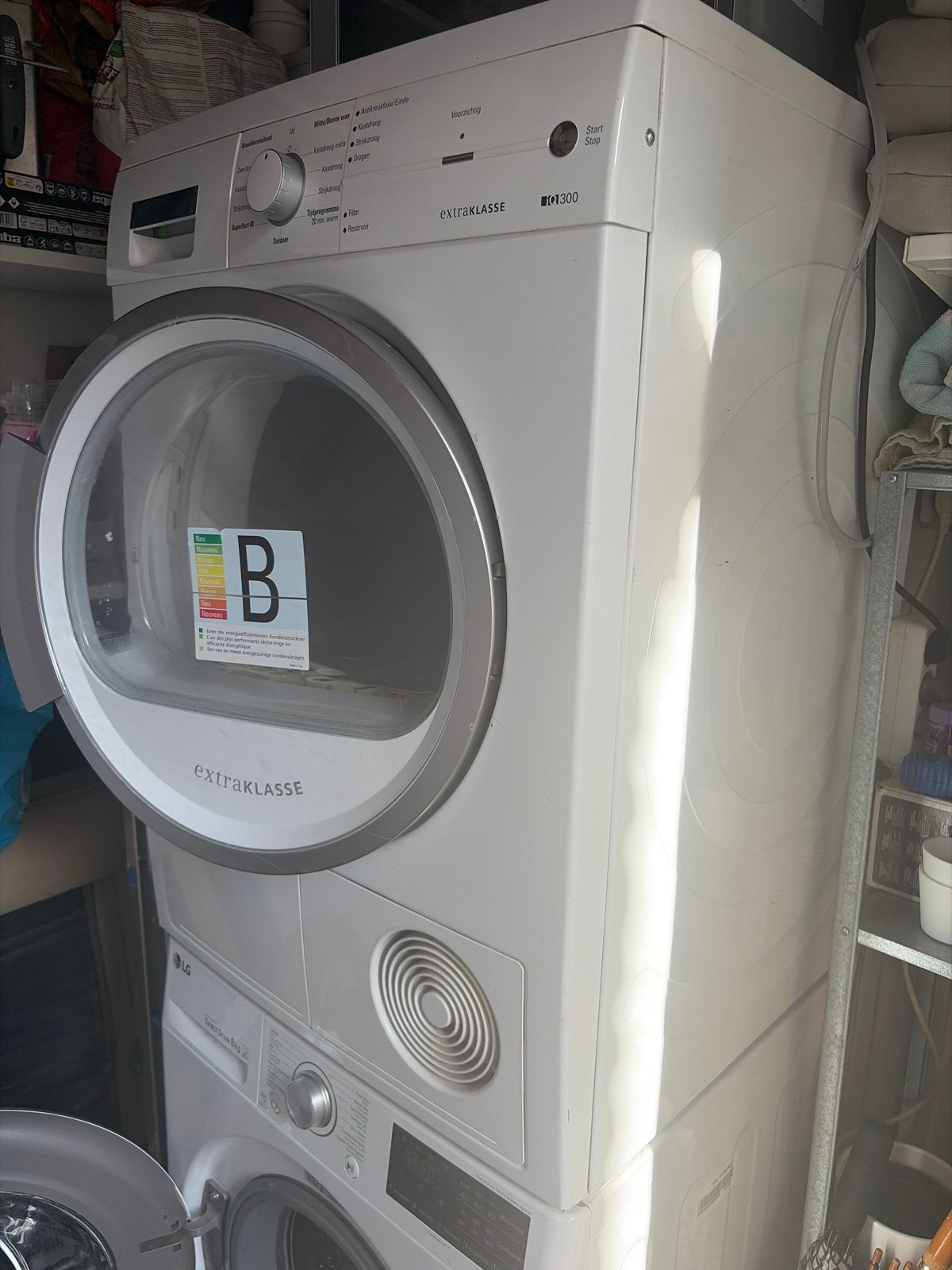 Siemens ExtraKlasse WT300 droger - Aandrijfriem defect, Witgoed en Apparatuur, Ophalen, 6 tot 8 kg, Voorlader, Niet werkend