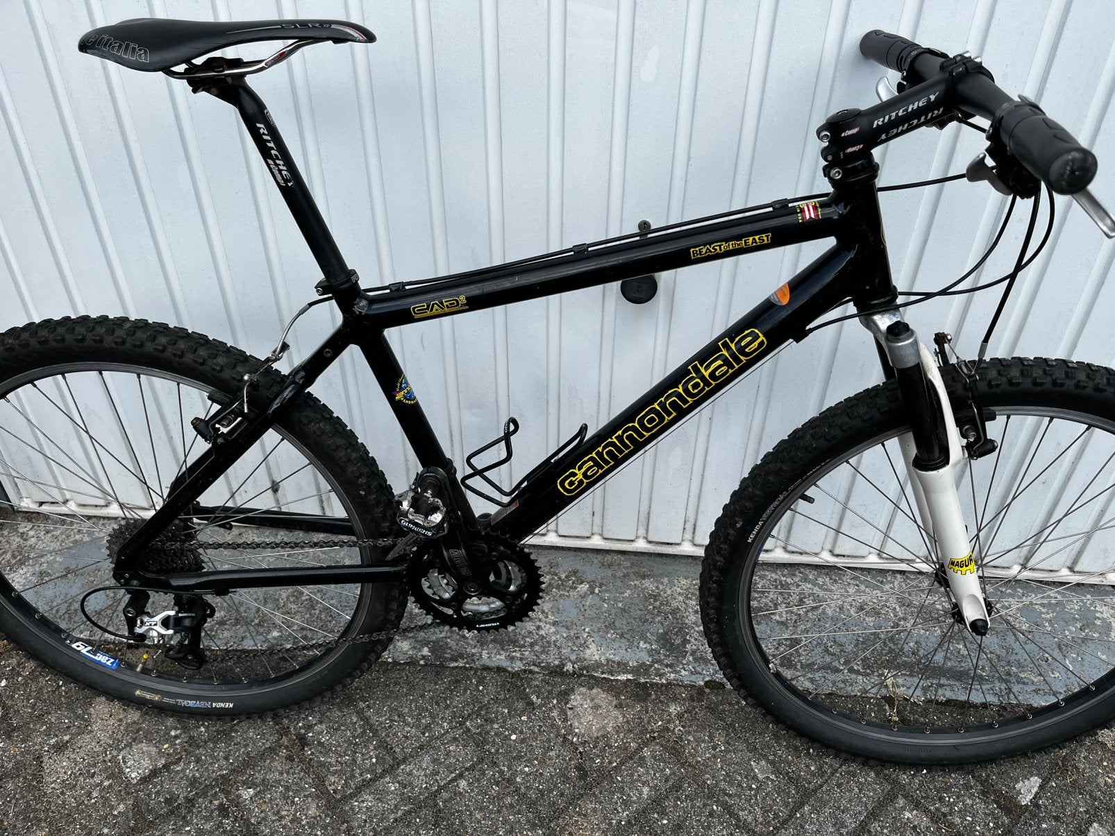 Cannondale (kinder)Mountainbike 26 inch banden frame 42 cm, Fietsen en Brommers, Fietsen | Mountainbikes en ATB, Gebruikt, Hardtail