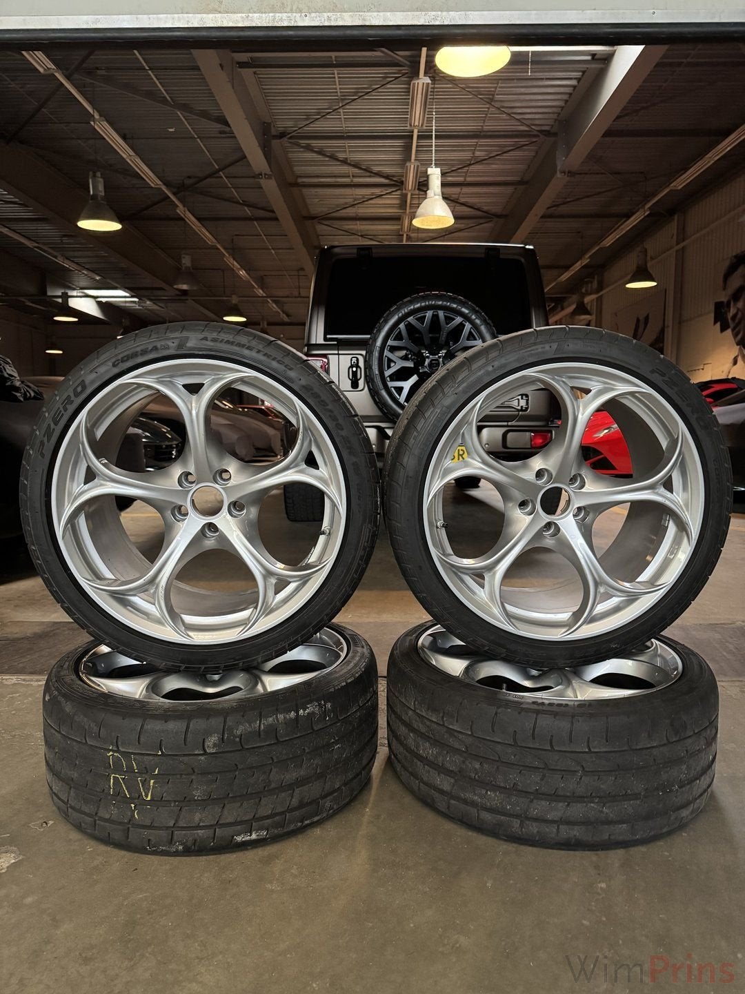 Alfa Romeo Giulia Q 19”, Auto-onderdelen, Banden en Velgen, Banden en Velgen, Personenwagen, Gebruikt, Ophalen