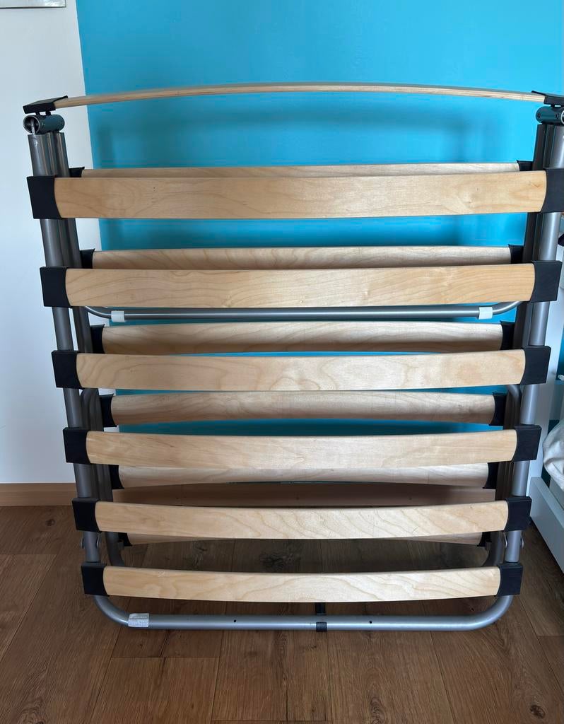 Lattenbodem opvouwbaar 80x200 cm, Ophalen, Eenpersoons, Zo goed als nieuw, 80 cm