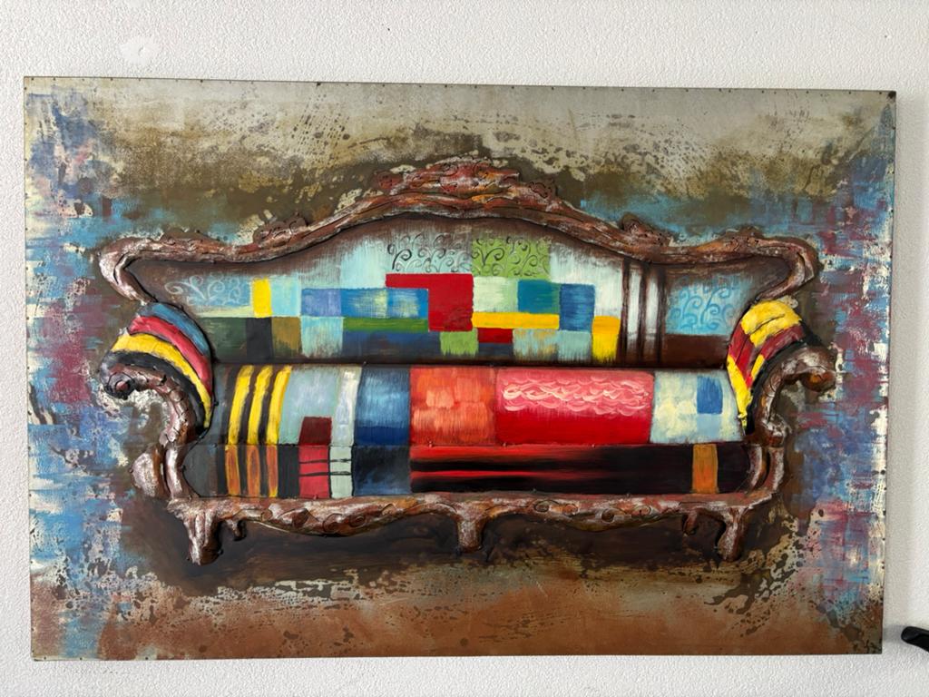 3D schilderij, Ophalen