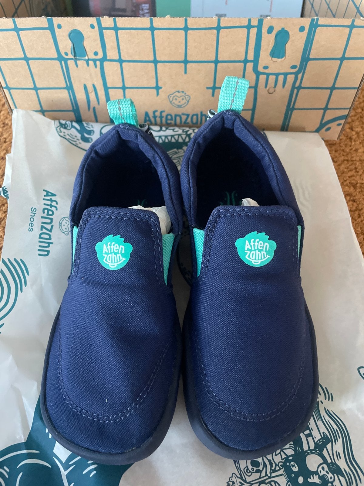 Affenzahn barefoot instappers maat 25 - Nieuwstaat, Ophalen of Verzenden, Nieuw, Jongen, Schoenen