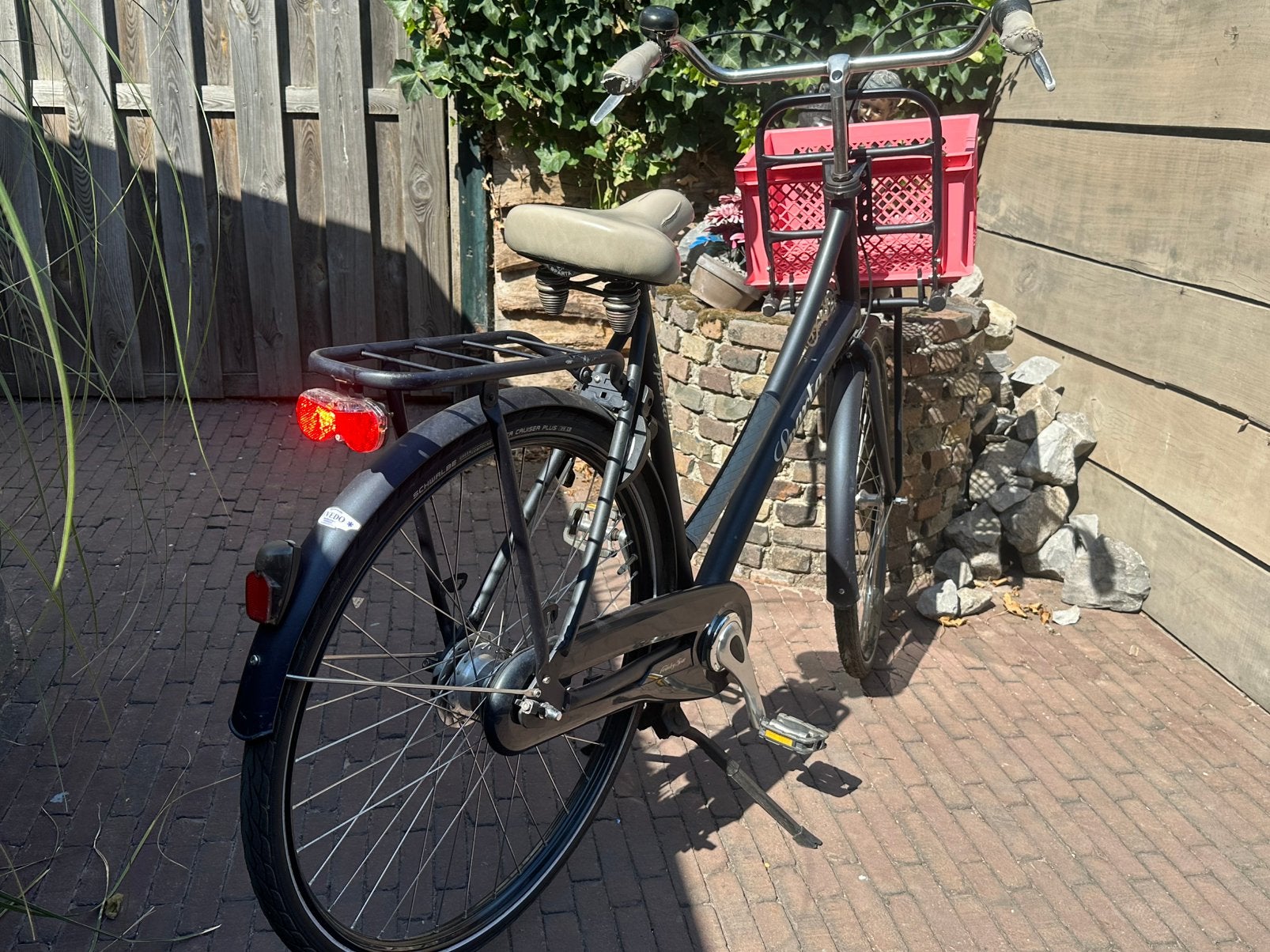 Damesfiets transport fiets 28 inch, Ophalen, Zo goed als nieuw, Minder dan 10 versnellingen, Overige merken