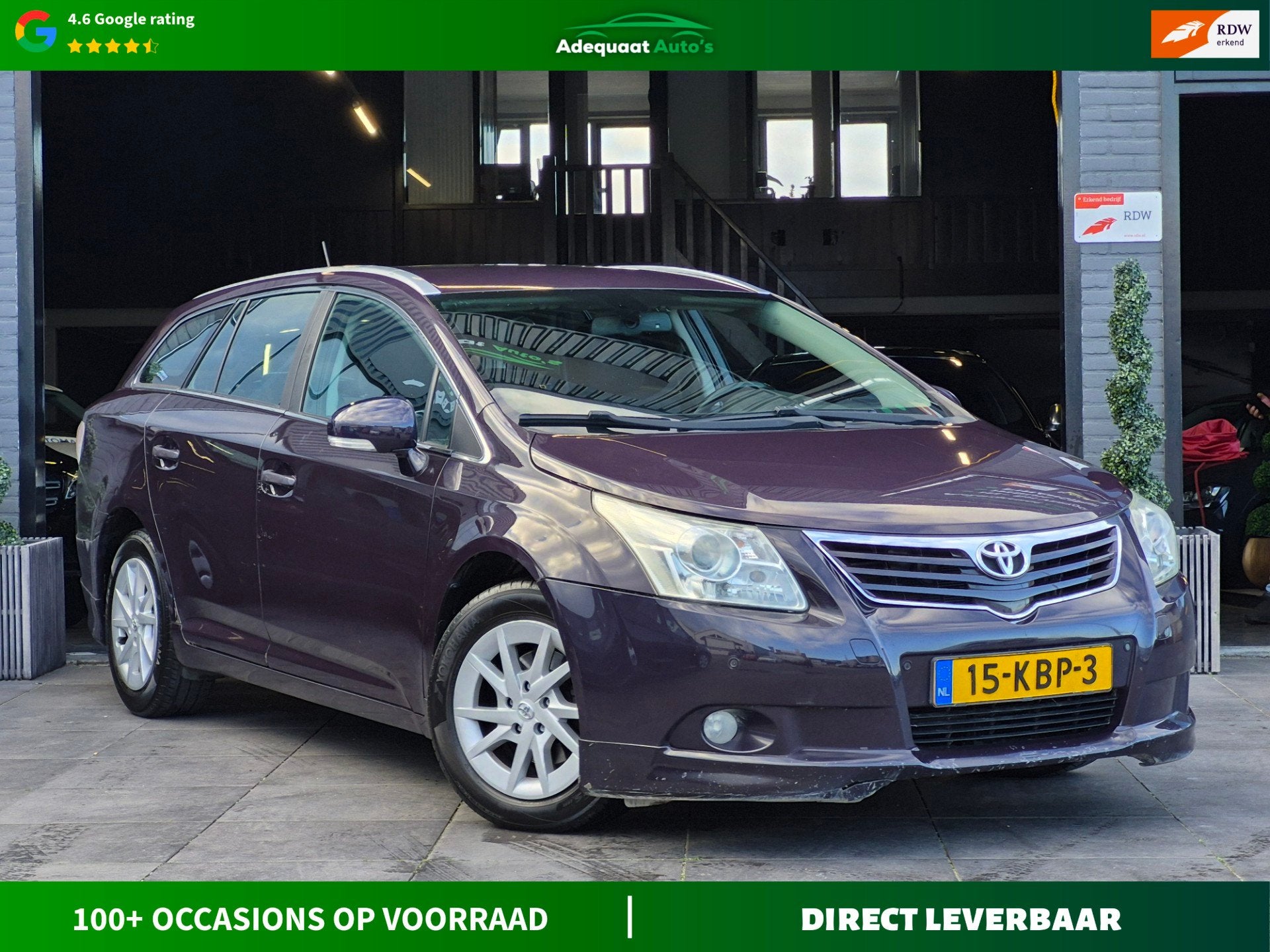 Toyota Avensis Wagon 1.8 VVTi Dynamic Business Special|D.OND, Auto's, Dealer onderhouden, Huisgarantie, Origineel Nederlands, Handgeschakeld