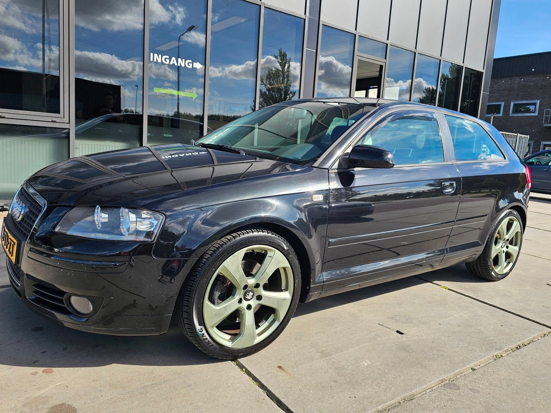Audi A3 2.0 TFSI Ambition - Clima - Cruise -, Auto's, Stof, Gebruikt, 1984 cc, Zwart