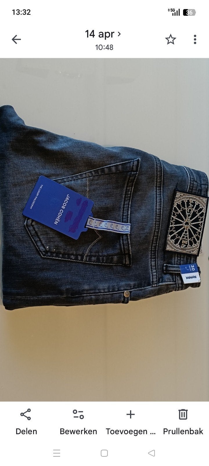 Jacob Cohen Jeans  nieuw, Kleding | Heren, Spijkerbroeken en Jeans, Nieuw, W32 (confectie 46) of kleiner, Ophalen of Verzenden