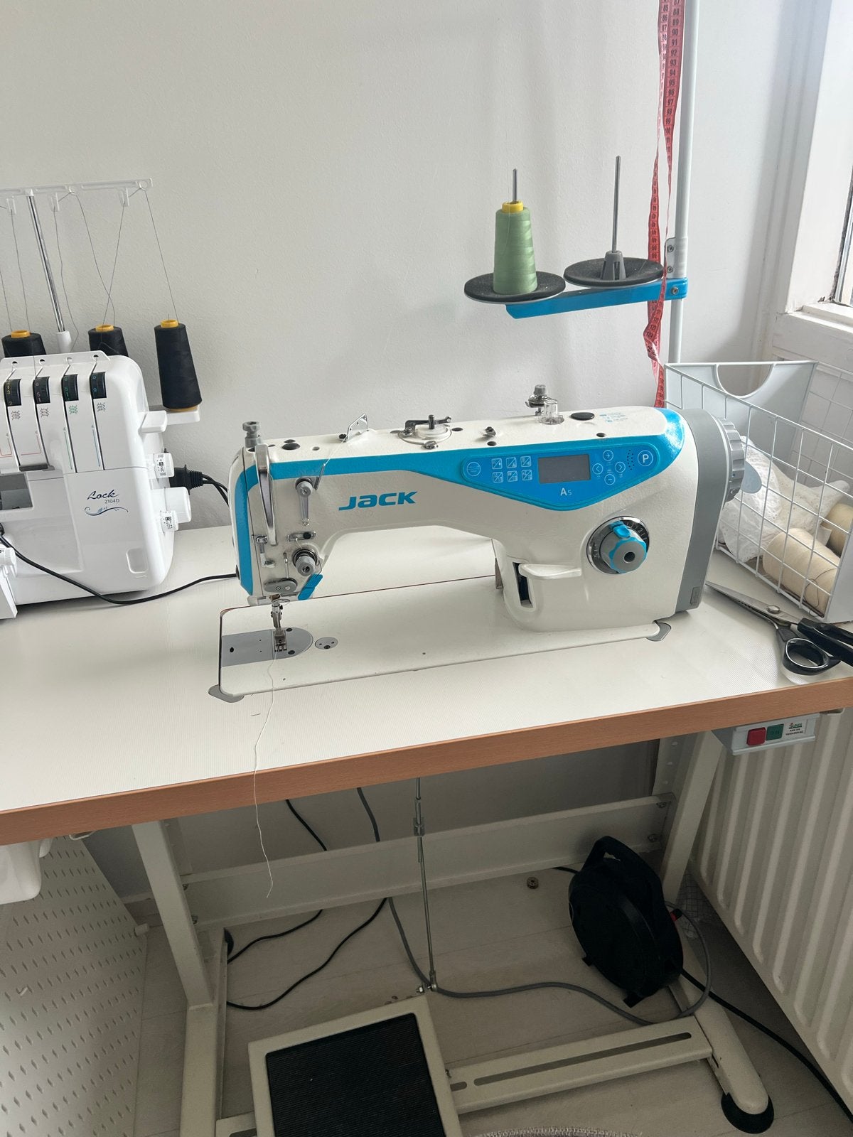 Jack Industriële Naaimachine - Zo goed als nieuw, Overige merken, Ophalen of Verzenden, Industrieel, Naaimachine