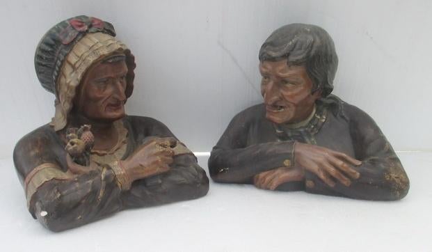 zeldzame folklore reclamefiguren tabakswinkel tabakreclame, Ophalen
