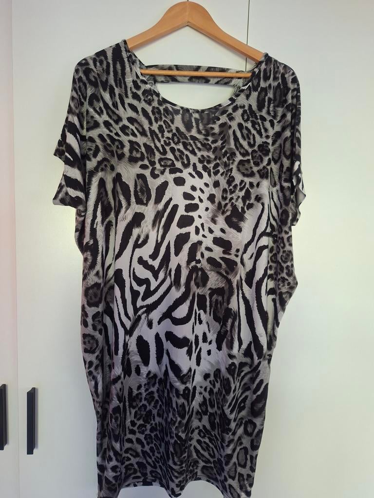 Leuk panterjurkje 42-46, Kleding | Dames, Grote Maten, Ophalen of Verzenden, Zo goed als nieuw
