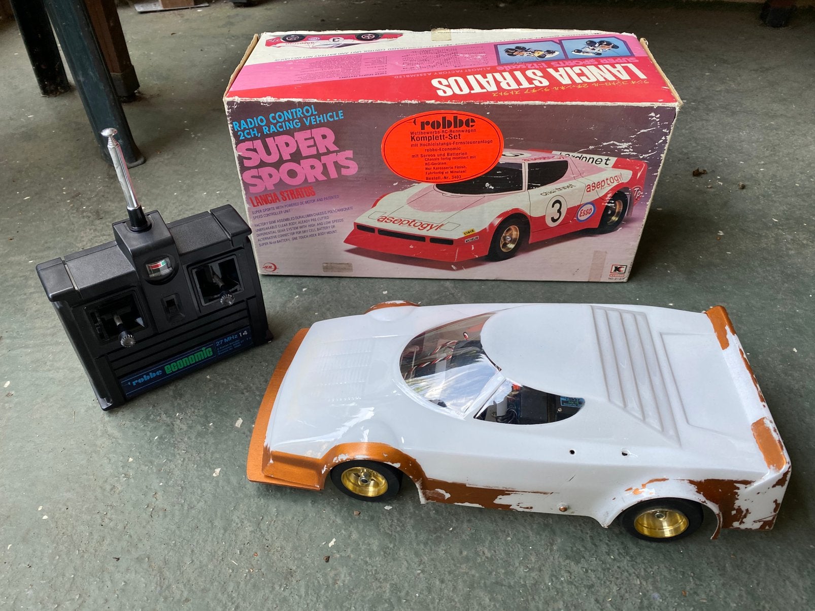 Robbe Super Sports Lancia Stratos, Ophalen of Verzenden, Gebruikt