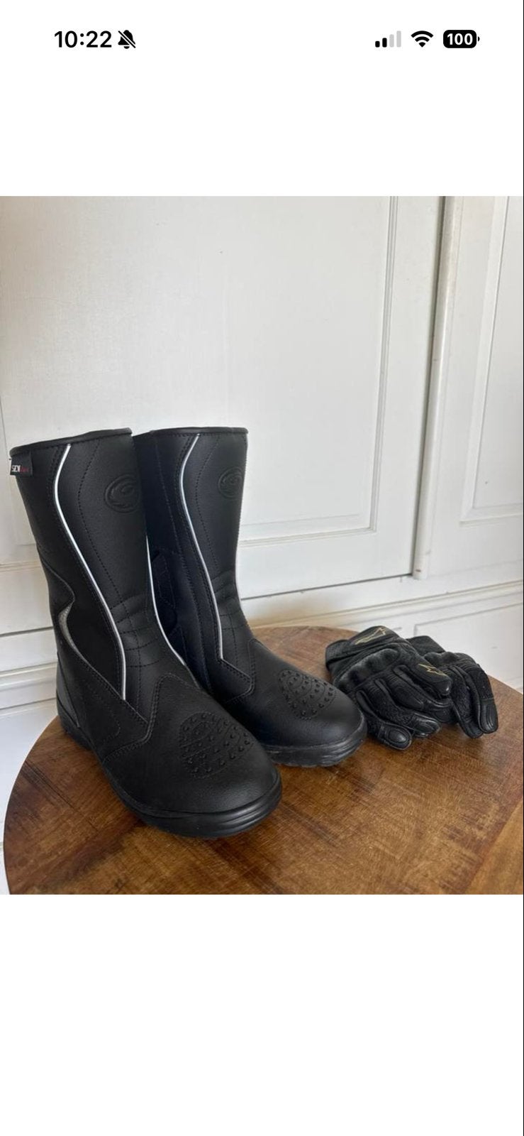 Sidi motorlaarzen maat 38, Motoren, Kleding | Motorkleding, Ophalen of Verzenden, Tweedehands, Dames, Laarzen
