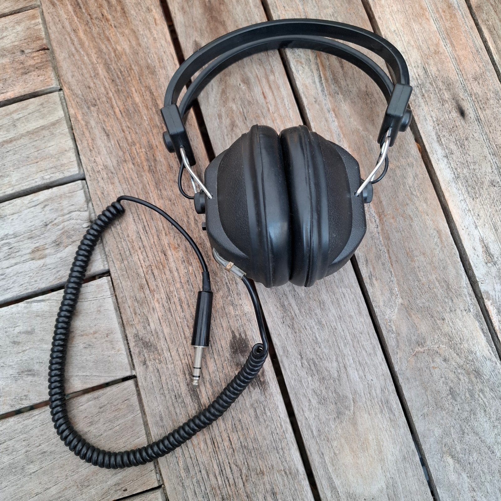 Philips EM-6138 Vintage Stereo Hoofdtelefoon, Philips, Gebruikt, Ophalen of Verzenden, Over-ear