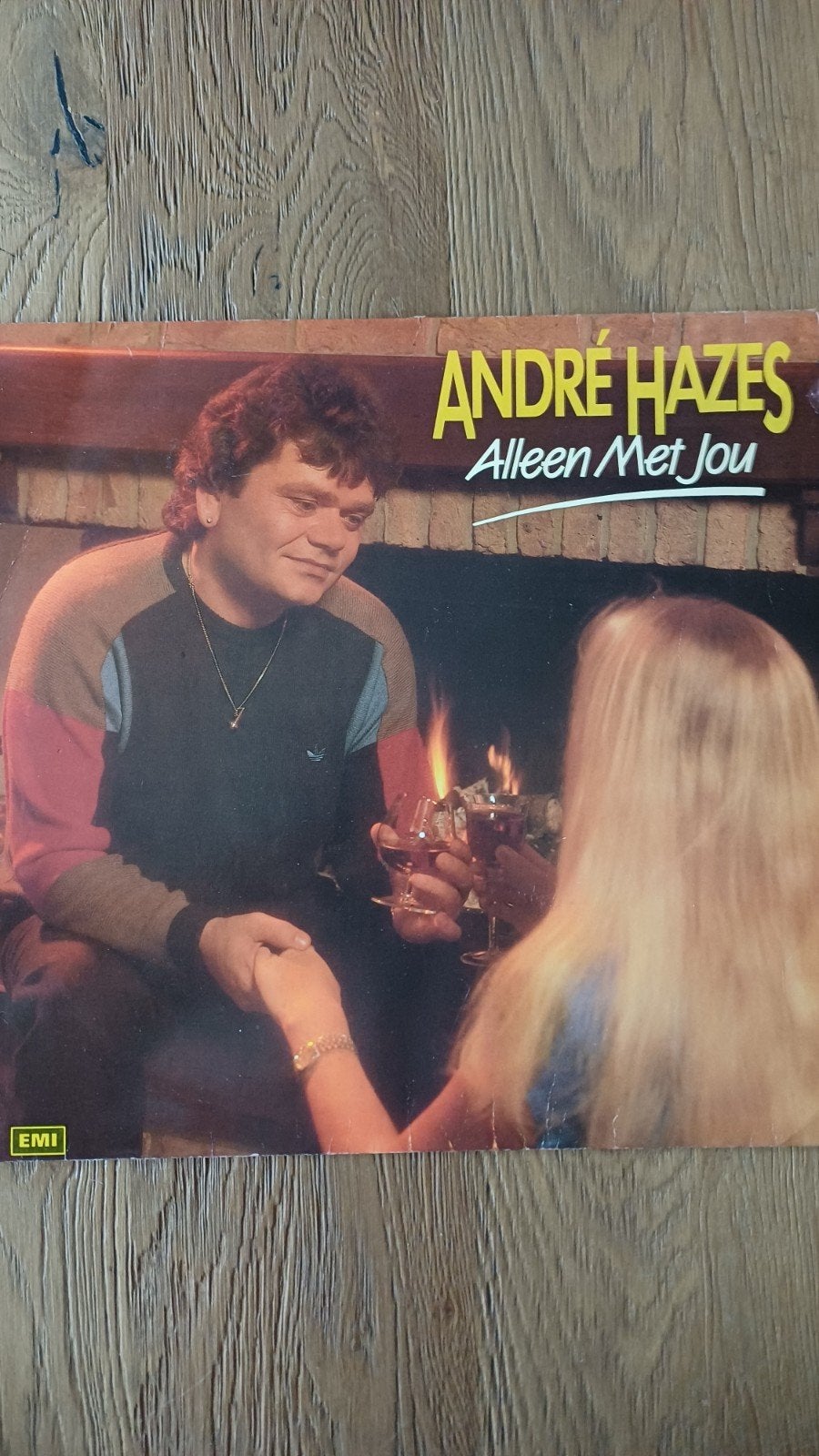 André Hazes - Alleen Met Jou LP (1985), Cd's en Dvd's, Vinyl | Nederlandstalig, LP, Gebruikt, Ophalen of Verzenden, Levenslied of Smartlap
