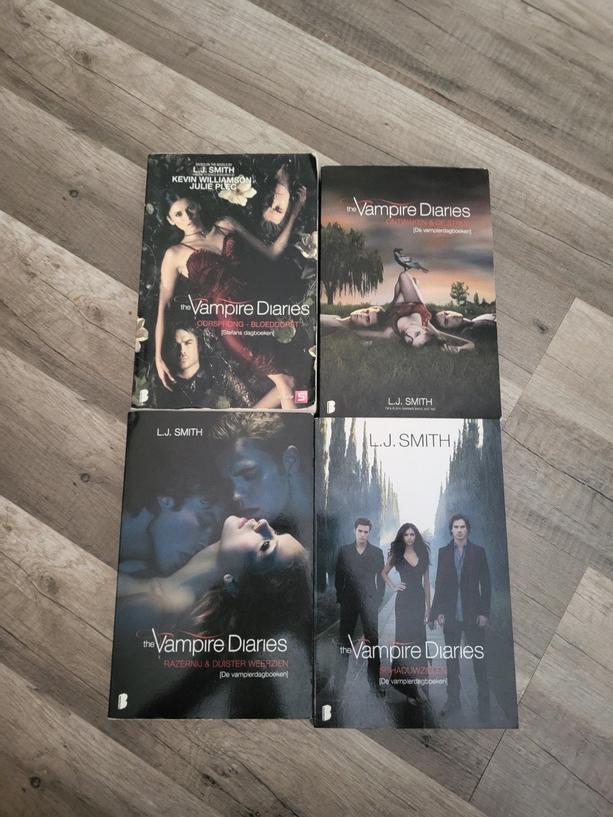 The Vampire Diaries Boekenreeks - 4 Delen, Ophalen, Gelezen, L.J. Smith, Nederland